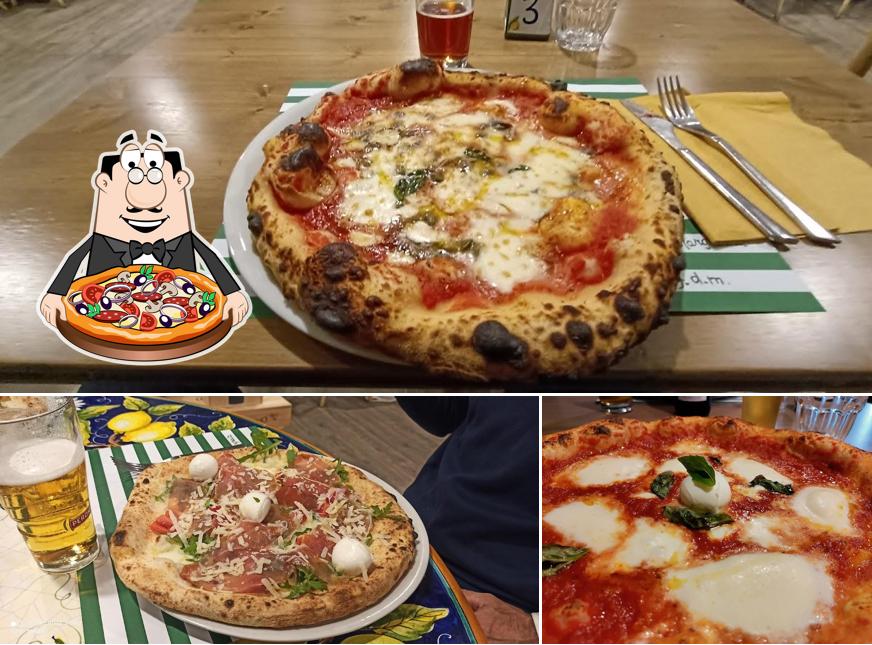 Ordina tra le svariate varianti di pizza