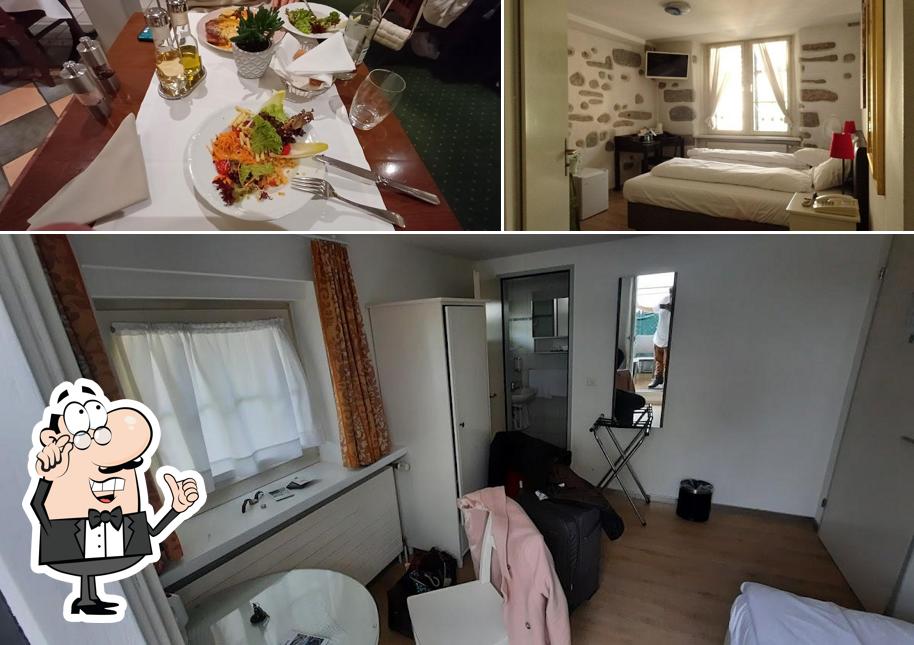 La foto di interni e cibo da Hirschen