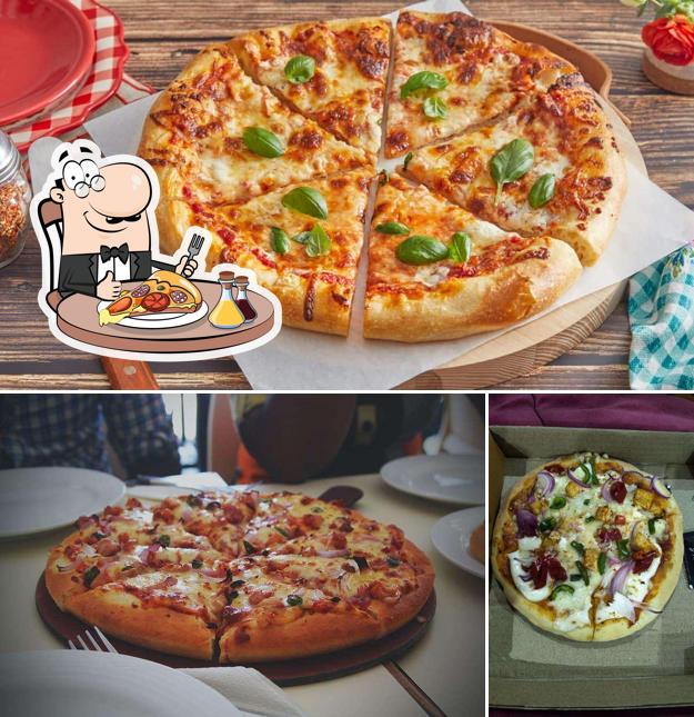 Pick different kinds of pizza
