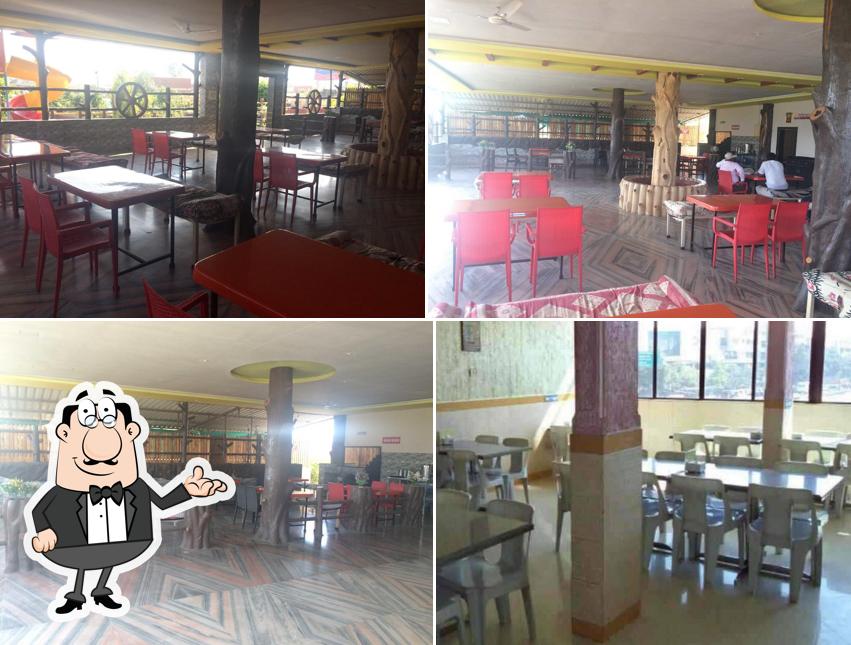 The interior of Hotel Satkar
