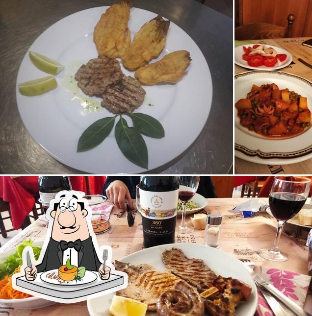 Platti al Ristorante Pensione Alpi
