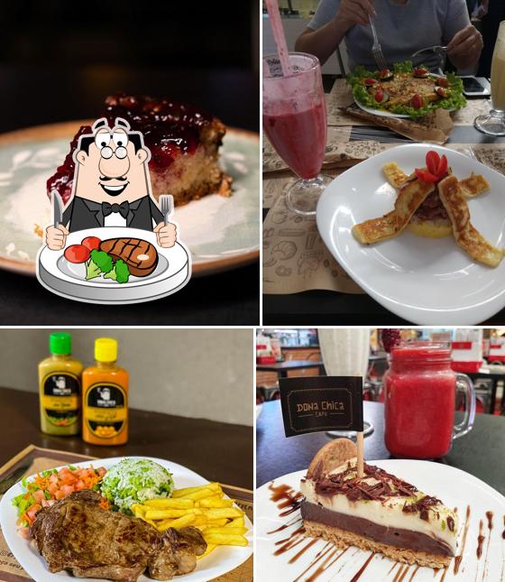 Bife em Dona Chica Café