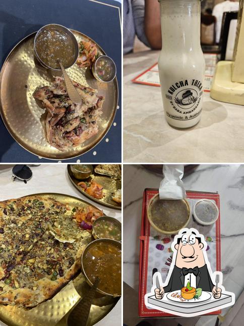 Food at Kulcha Theka Ludhiana