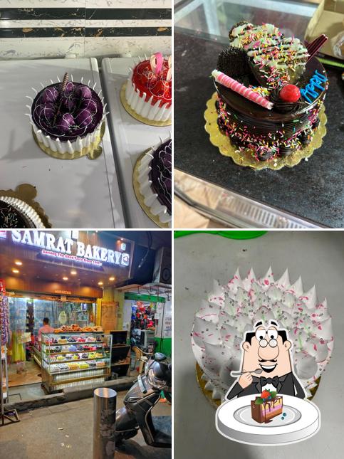 Chocolate cake at Samrat bakers