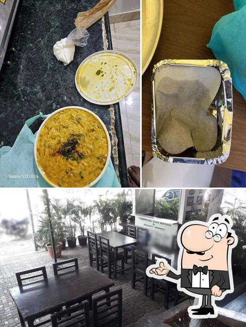 Take a seat at one of the tables at Sigdi