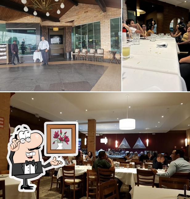 Sente em uma das mesas no Churrascaria Buffalo Bio