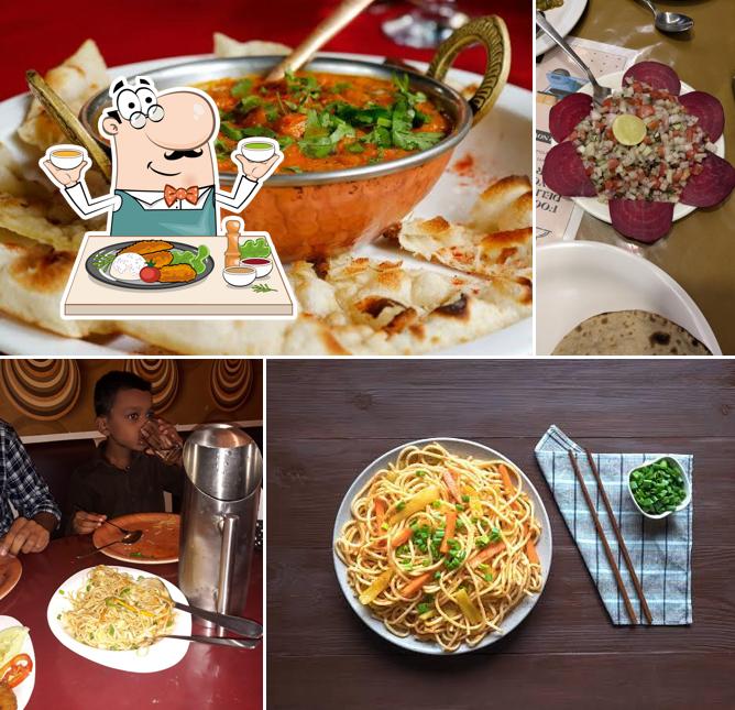 Meals at Bambooza Restaurant