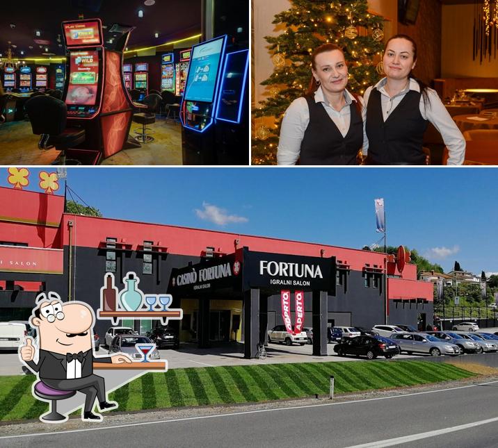 Dai un’occhiata alla immagine che presenta la interni e esterno di Casino Fortuna