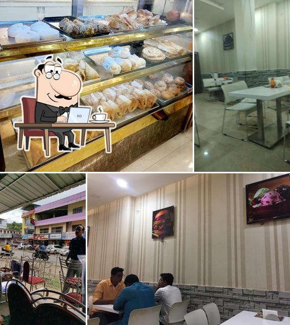 The interior of Grand Bakery
