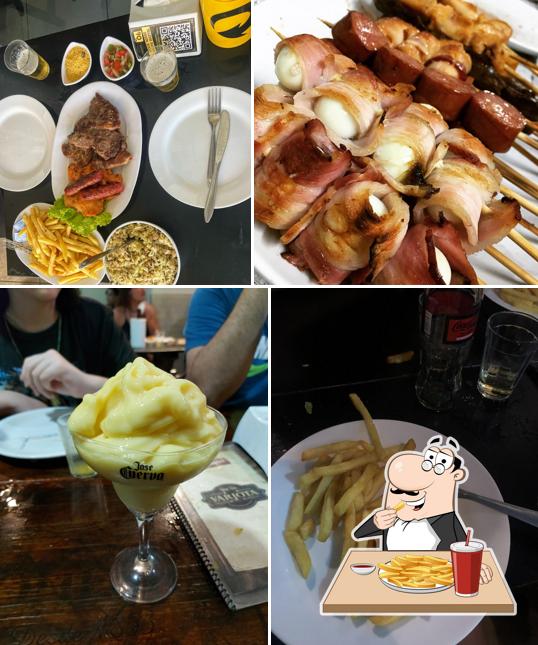 Batata frita em Bar da Varjota