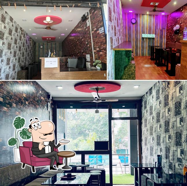 The interior of Cafe Old Skool & RESTURANT