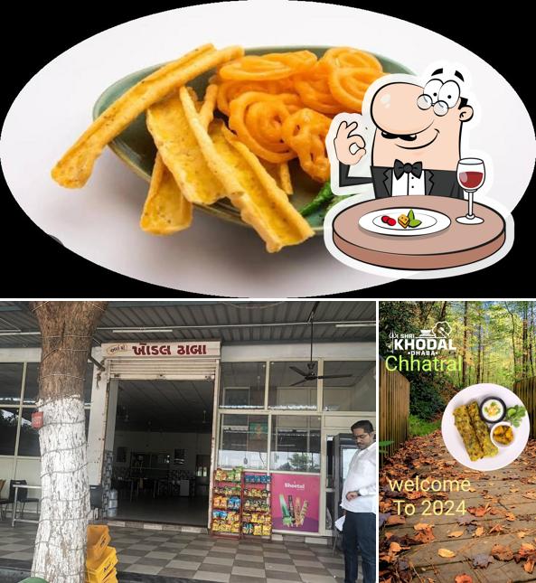 The image of I Shri Khodal Dhaba’s food and interior