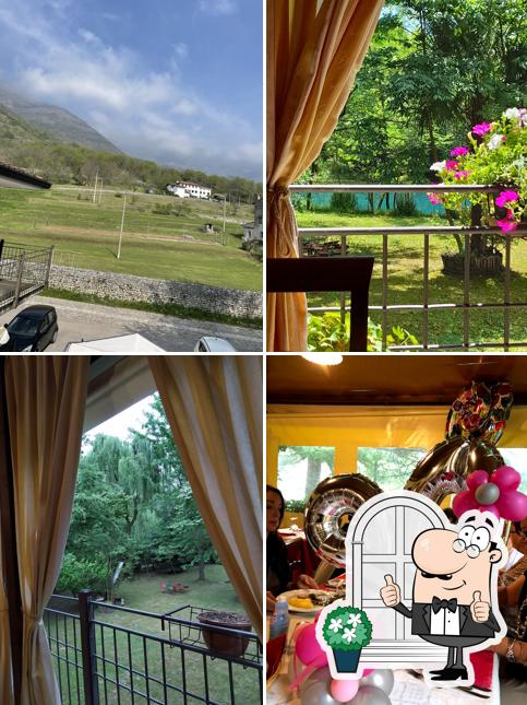 Puoi goderti l'aria fresca dal dehors di Trattoria La Santissima