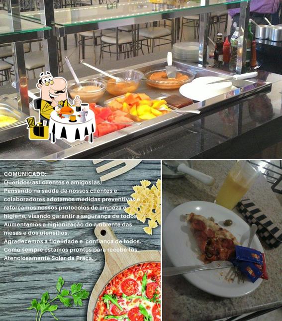 Comida em Restaurante Solar Da Praça