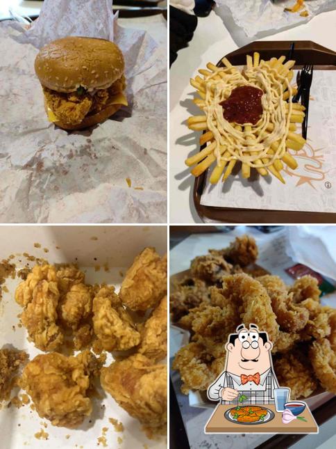 Chicken wings at Crunch