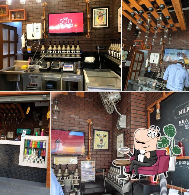 Check out how Frozen Bottle - Milkshakes, Desserts, and Ice Cream looks inside