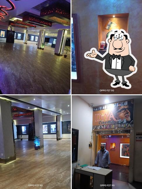 The interior of Near Diya cinema