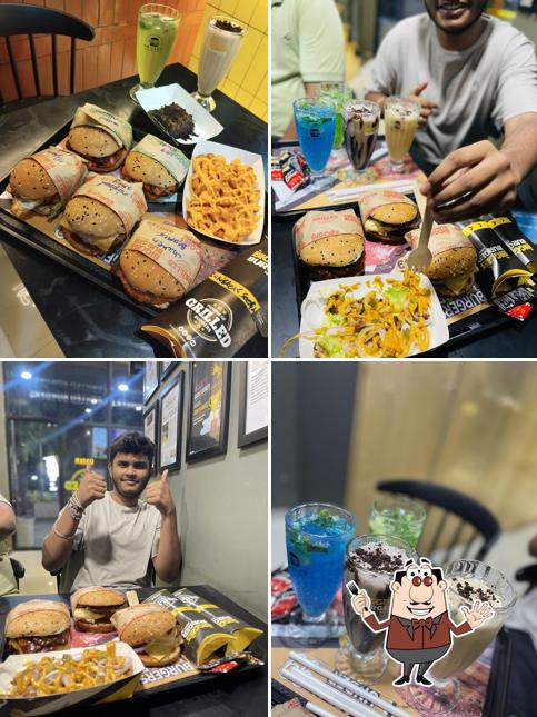 Food at Biggies Burger