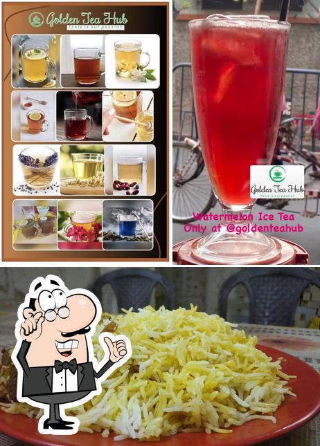 The interior of Golden Tea Hub