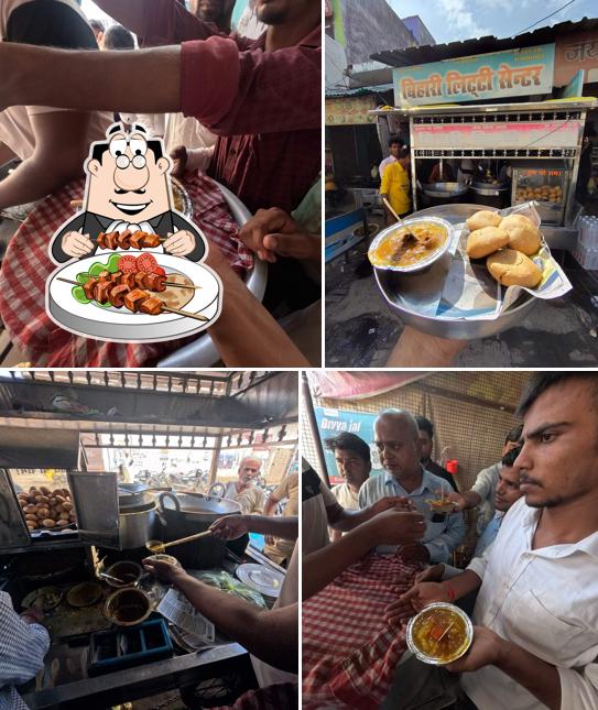 Food at Bihari Litti Centre