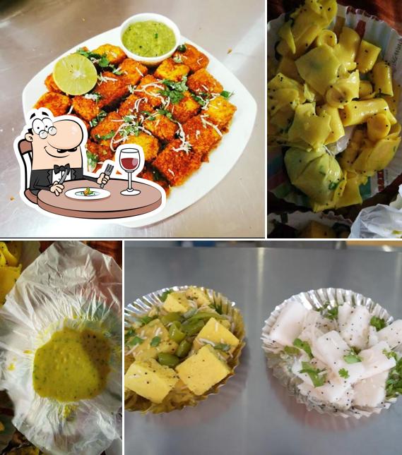 Food at Das New Surti Khaman