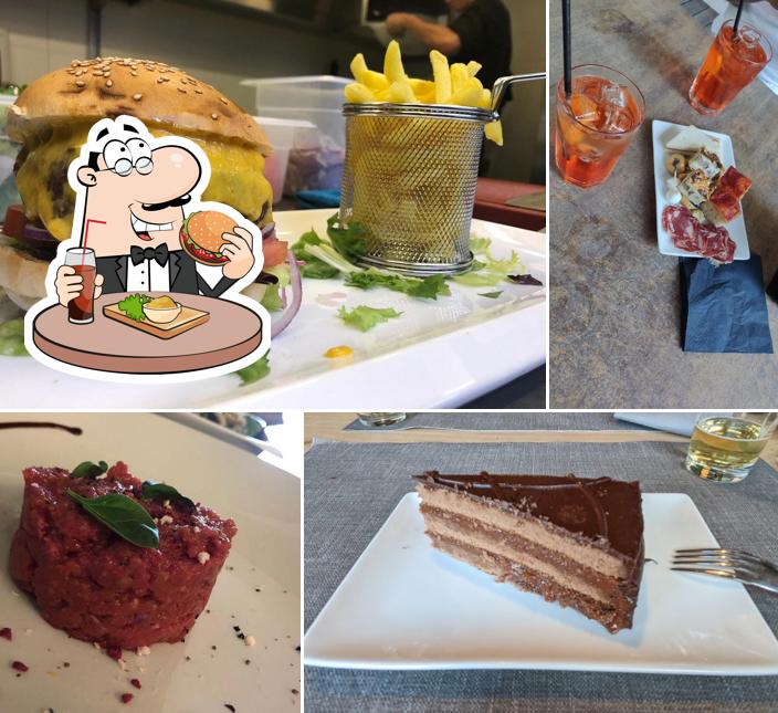 Hamburger al Ristorante Cipriano