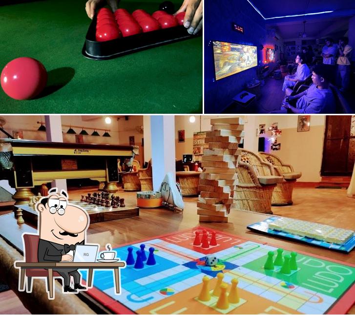 Check out how Strikerz Gaming Zone looks inside