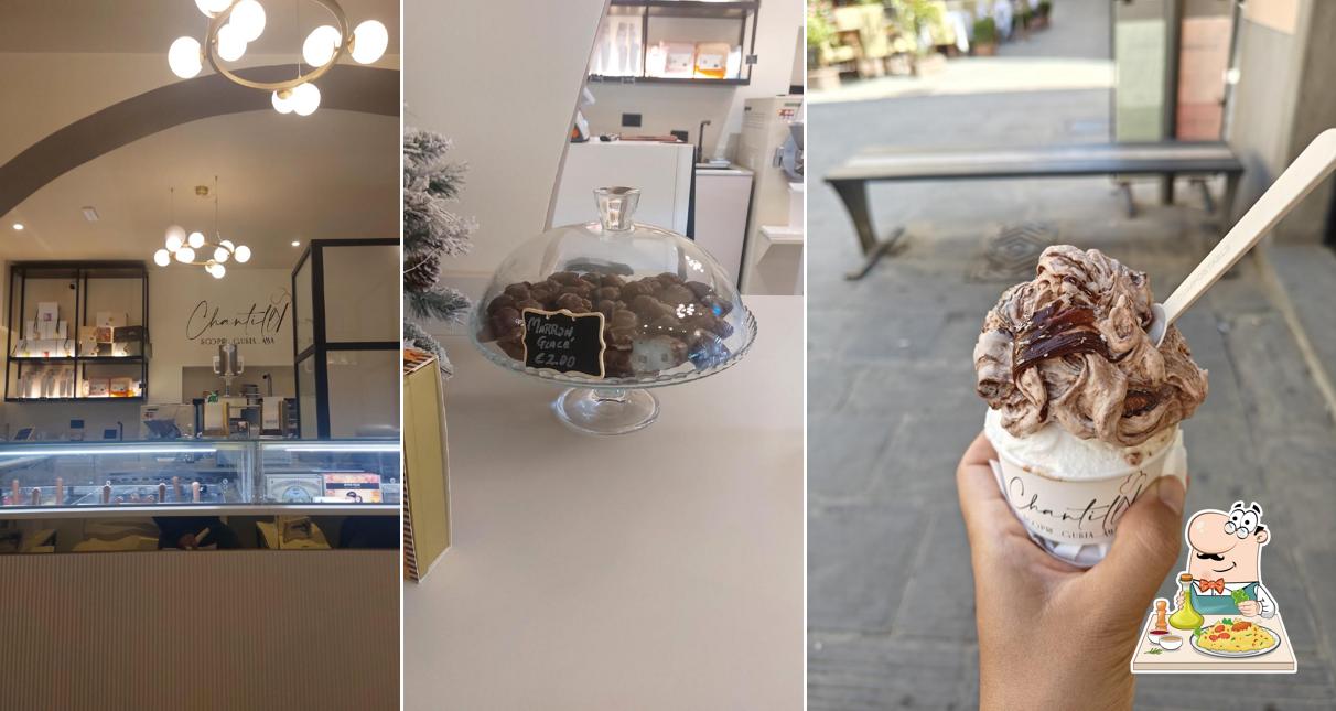 Cibo al Gelateria Chantilly