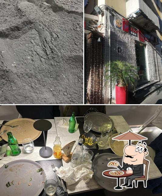 Tra le diverse cose da Pizza Mania si possono trovare la esterno e bevanda