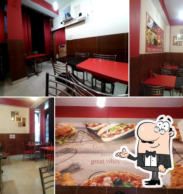 The interior of Pizza Shop Rampur