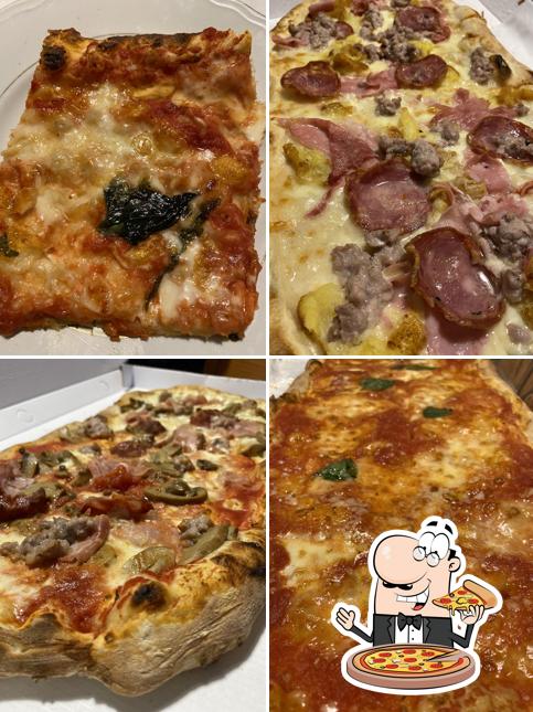 Scegli tra le svariate varianti di pizza