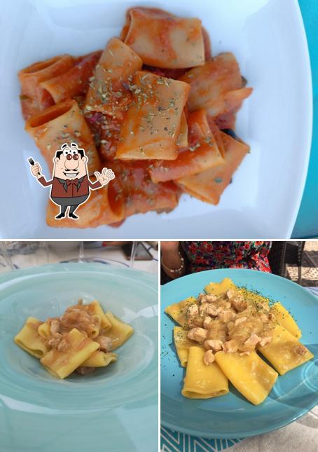 Pappardelle al BARCABOTTE Re Baccalà a Mare - Erchie - Osteria | Pizzeria | Caffetteria