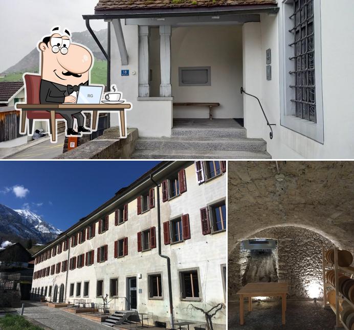 Gli interni di CULINARIUM ALPINUM