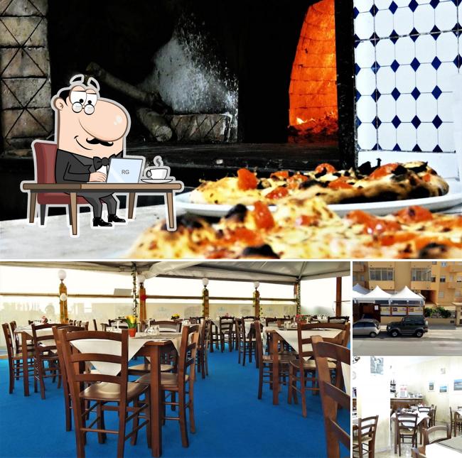 Gli interni di La locanda della pizza pazza