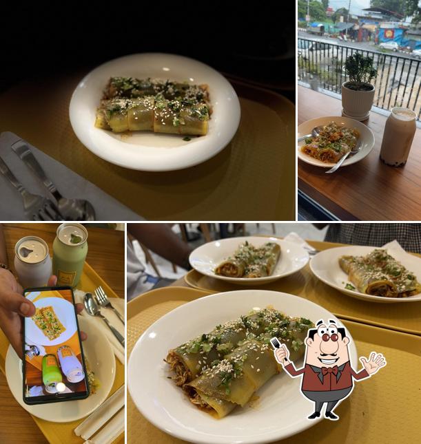 Food at Laphing Tea Factory
