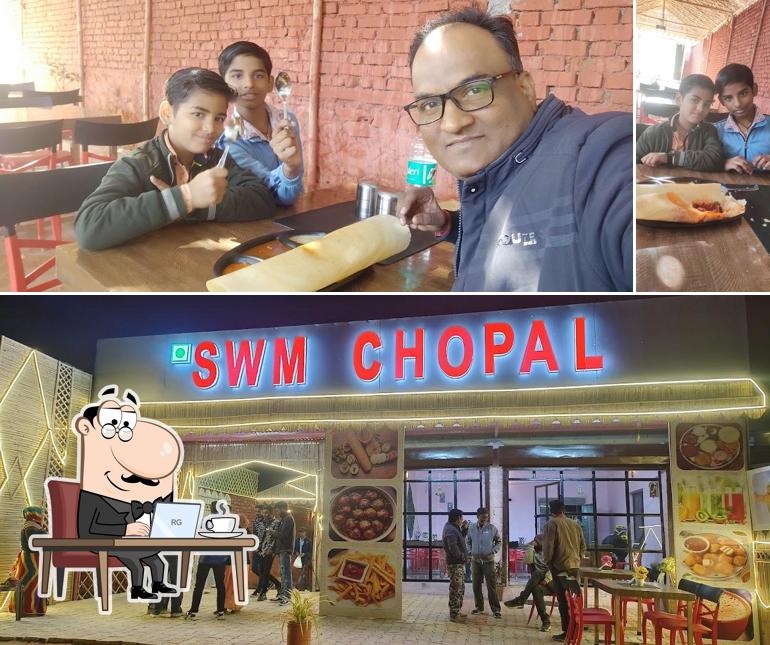 Check out how Shree Radha rani restaurant looks inside