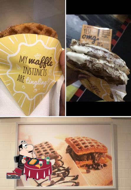 Waffles at The Belgian Waffle Co