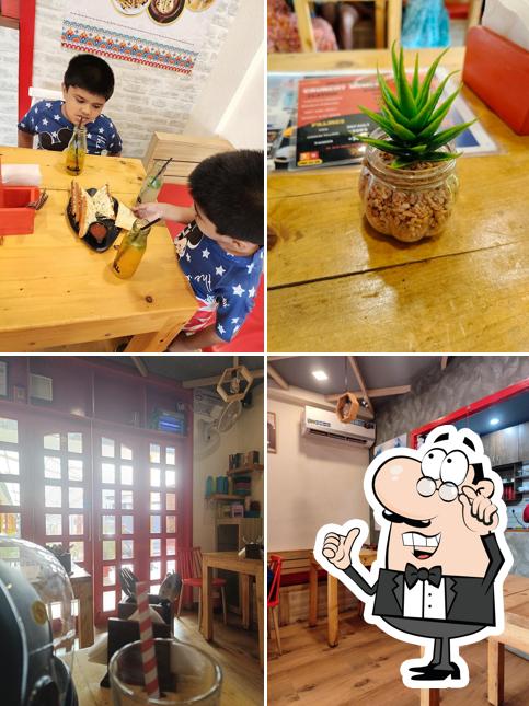 The interior of The London Shakes