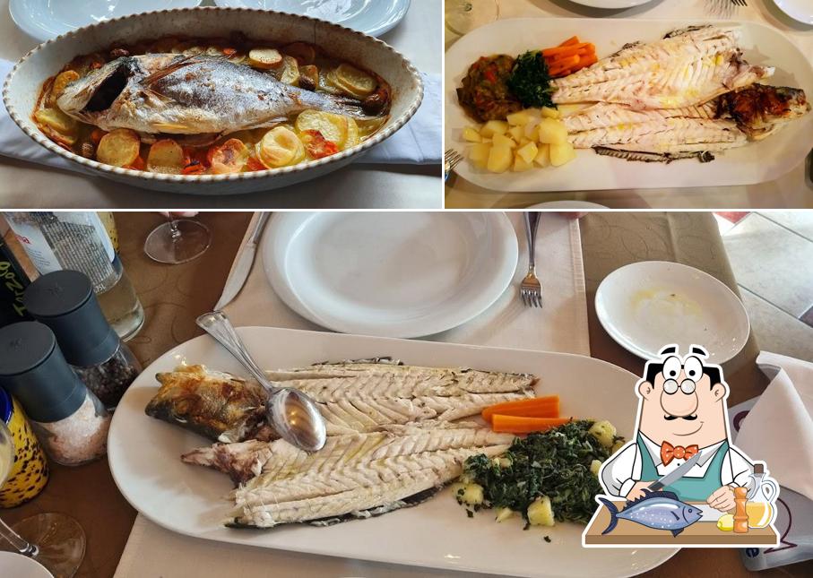 Salmone grigliato al Konoba Čok