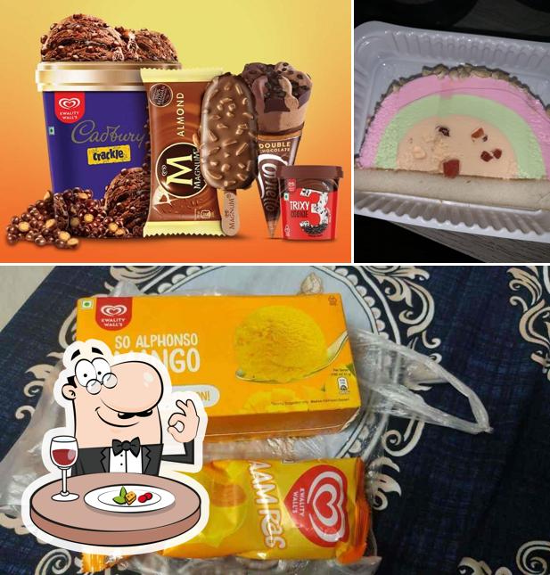 Food at Kwality Wall's Ice Cream And More