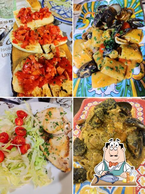 Salmone grigliato al Cosi ri capricciu