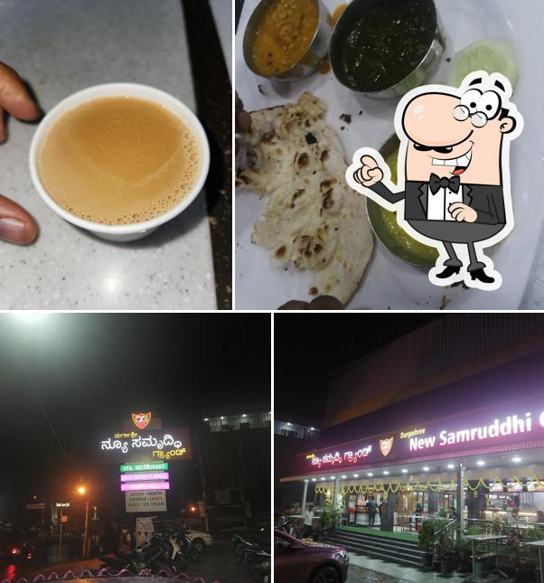 The photo of exterior and food at Durgashree New Samruddhi Grand