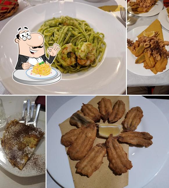 Spaghetti alla carbonara al Osteria Sociale Casa del Popolo