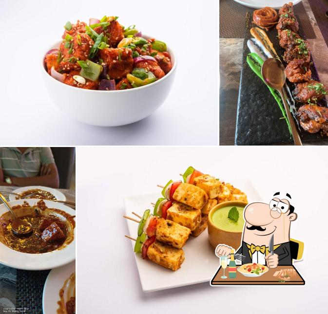 Food at The Rail Cafe