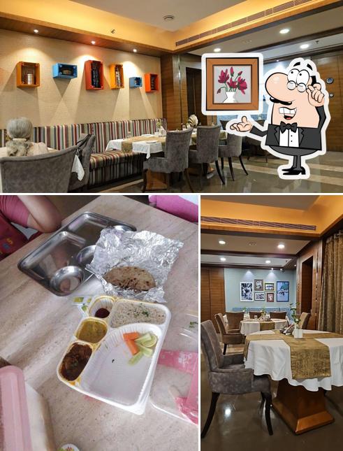 The interior of Tiffin