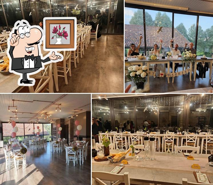 Gli interni di La Locanda della Mandria