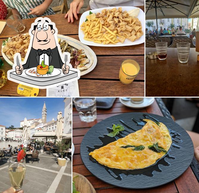 Panino con maiale stirato al Kavarna "Piran"