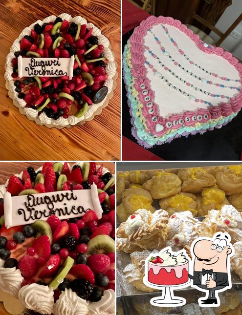 Red velvet cake al Pasticceria Cicogna