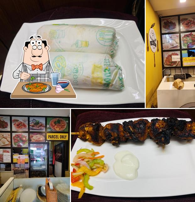 Chicken wings at Dine Out Restaurant