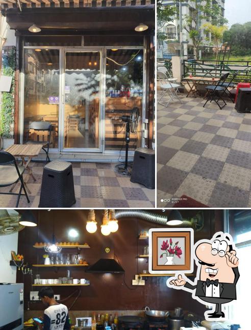 Take a seat at one of the tables at Gigabytes